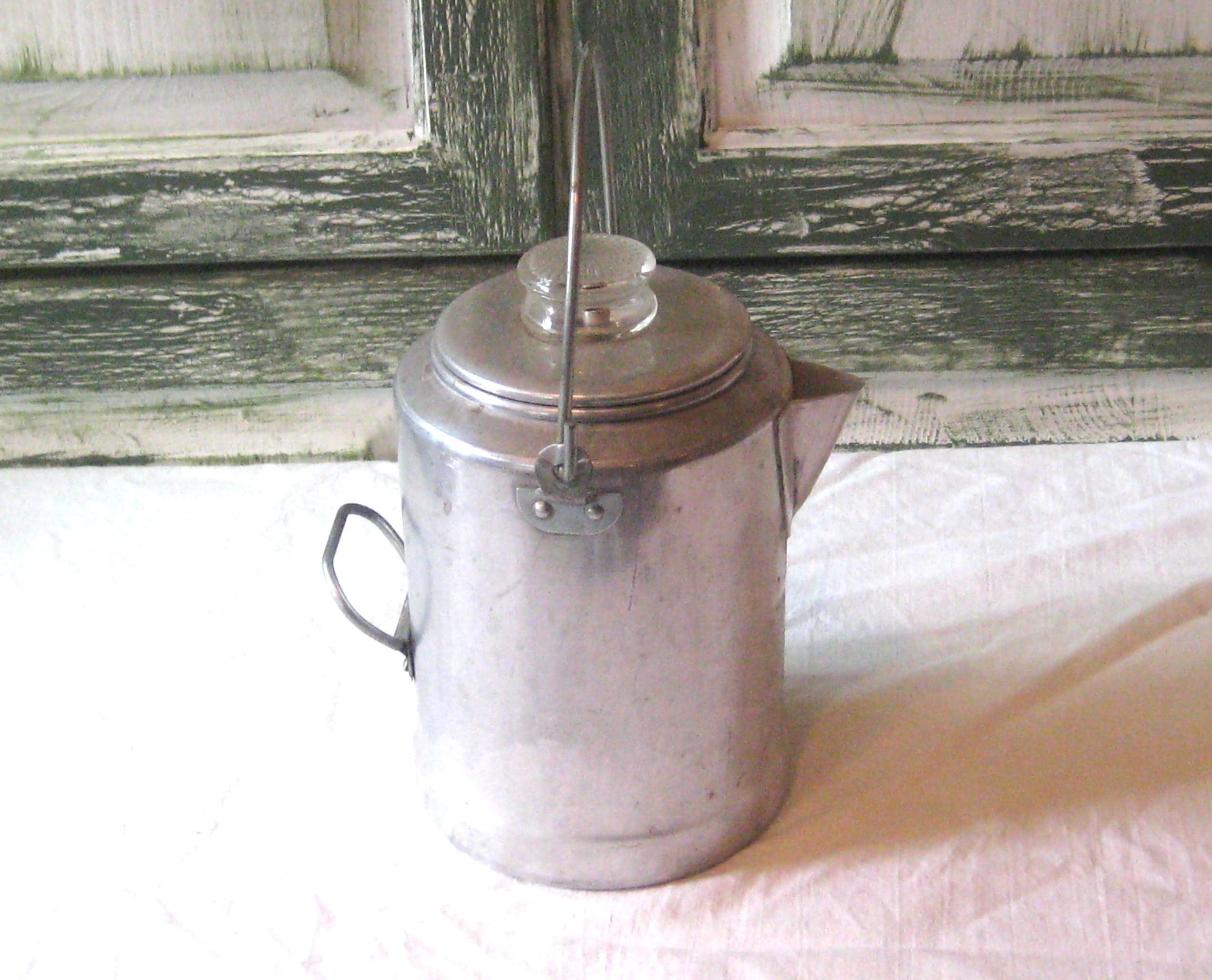 Vintage aluminium pot - Etsy 日本
