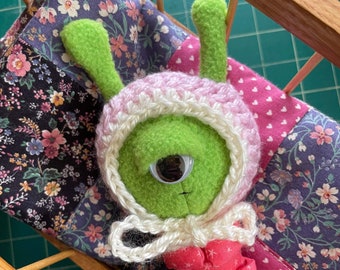 Cyclops Baby | Art Doll | Handmade | Alien | Outer Space