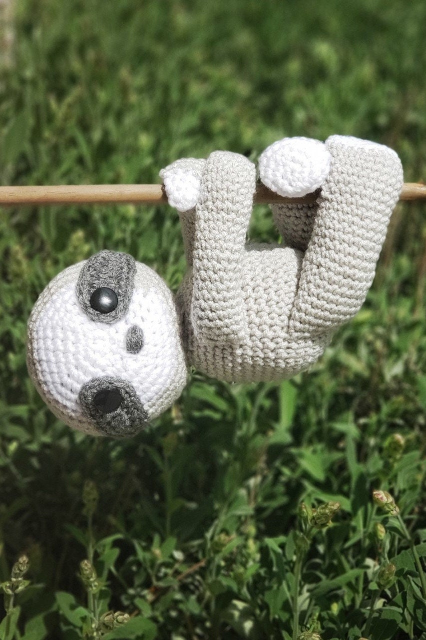 Tony the Sloth Crochet Pattern
