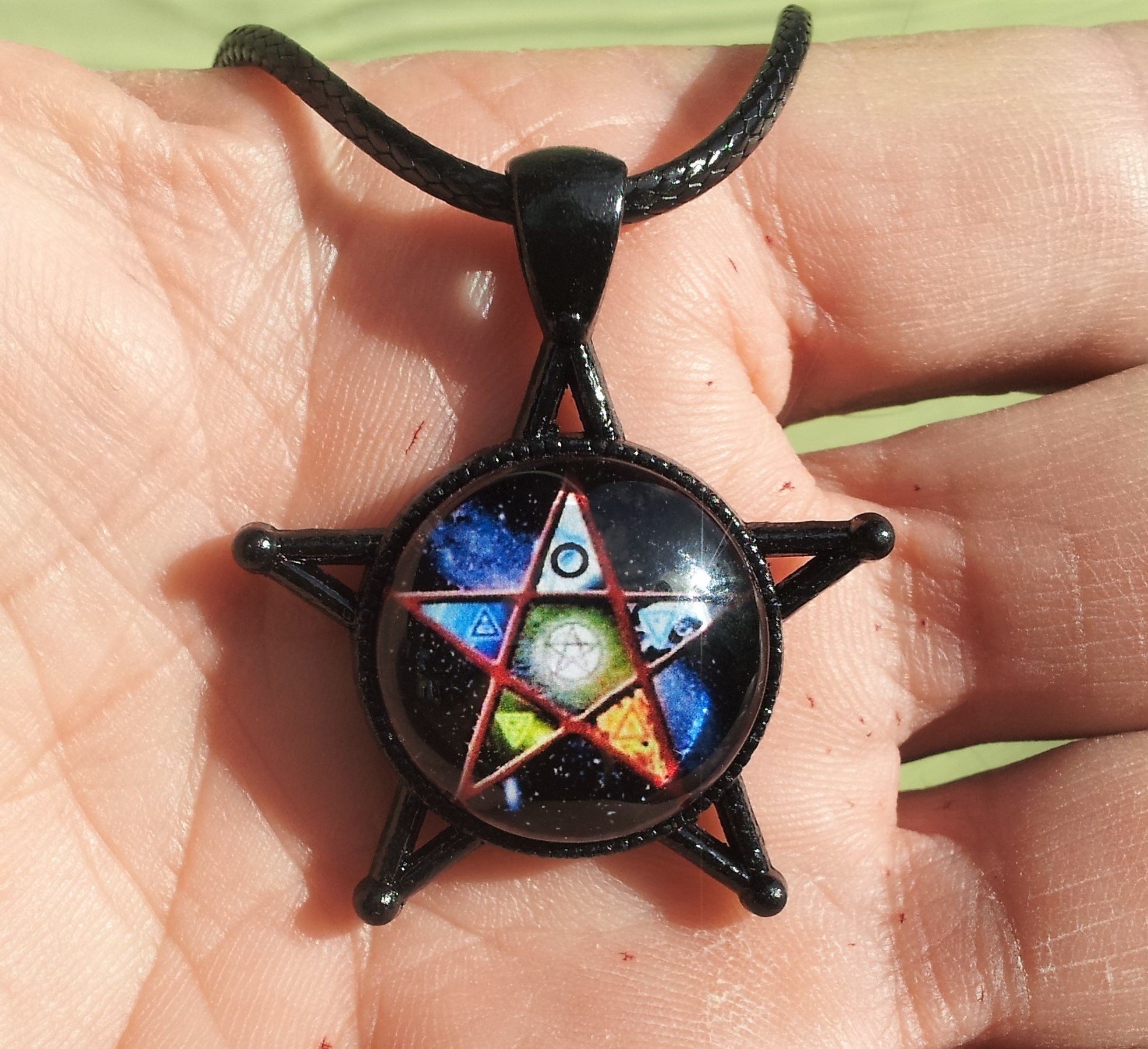 Pentacle amulet outlet