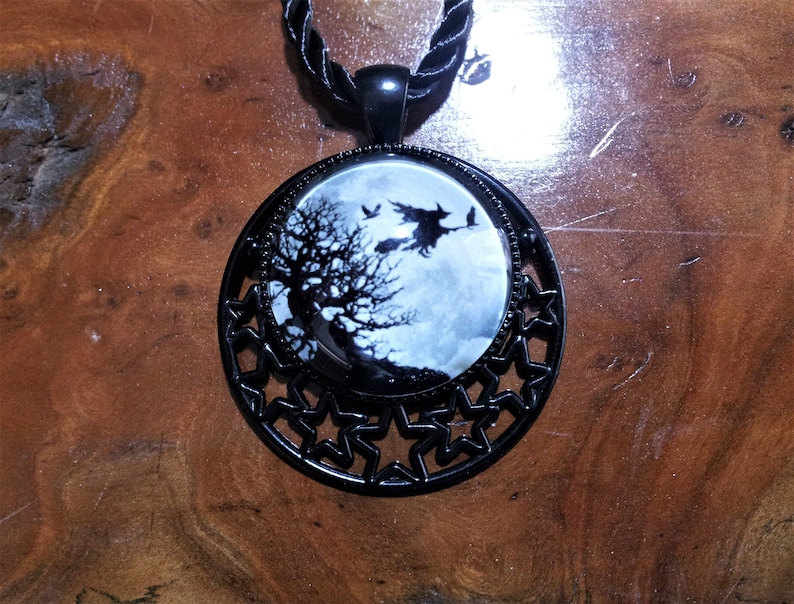 Witch Necklace witch jewelry pagan jewelry Witchcraft Etsy