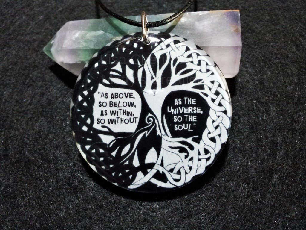Spiritual Tree Pendant As Above So Below Tree Of Life Yin Etsy Spiritual Tree Pendant As Above So Below Tree Of Life Yin Etsy