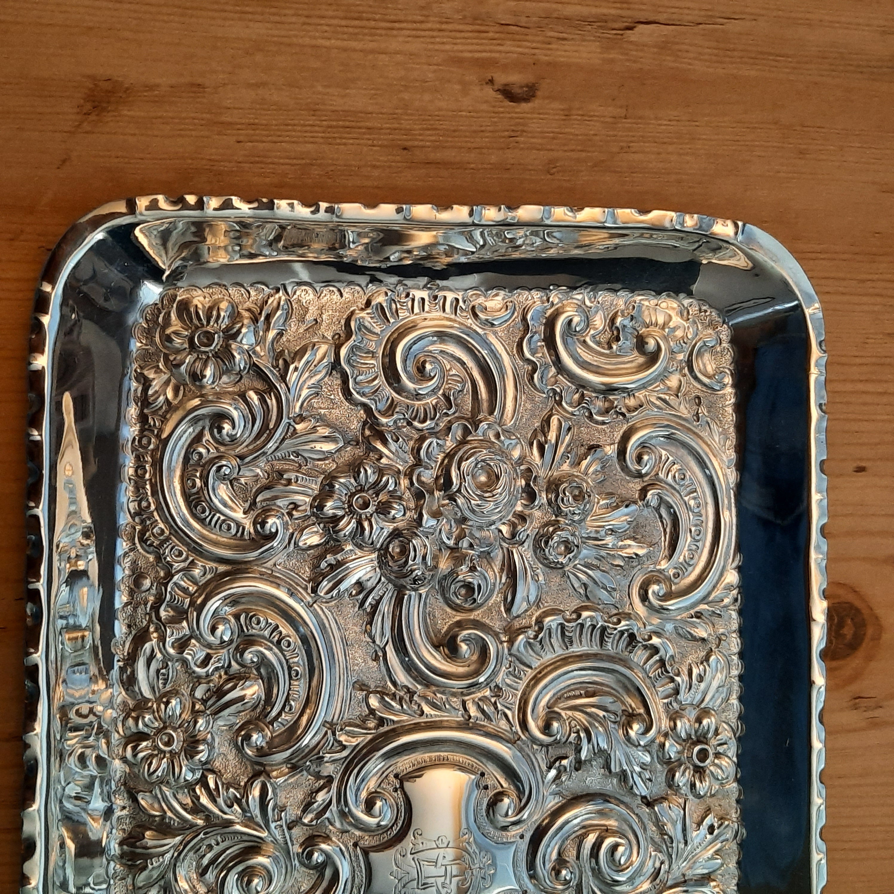 【メーカー公式ショップ】 Tray Pin Large Sterling England London Hallmarked Silver 食器