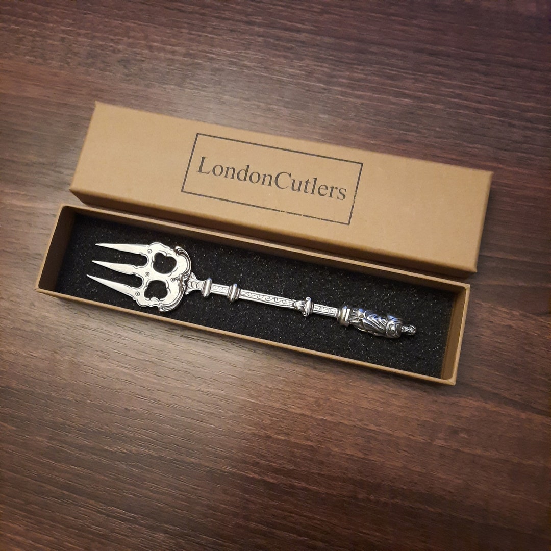 Sterling Silver Apostle Bread Fork Essential Serving Utensil Victorian ...