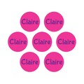 80 Personalized, waterproof, dishwasher-safe, vinyl pacifier labels - Set of 80 - Customizable