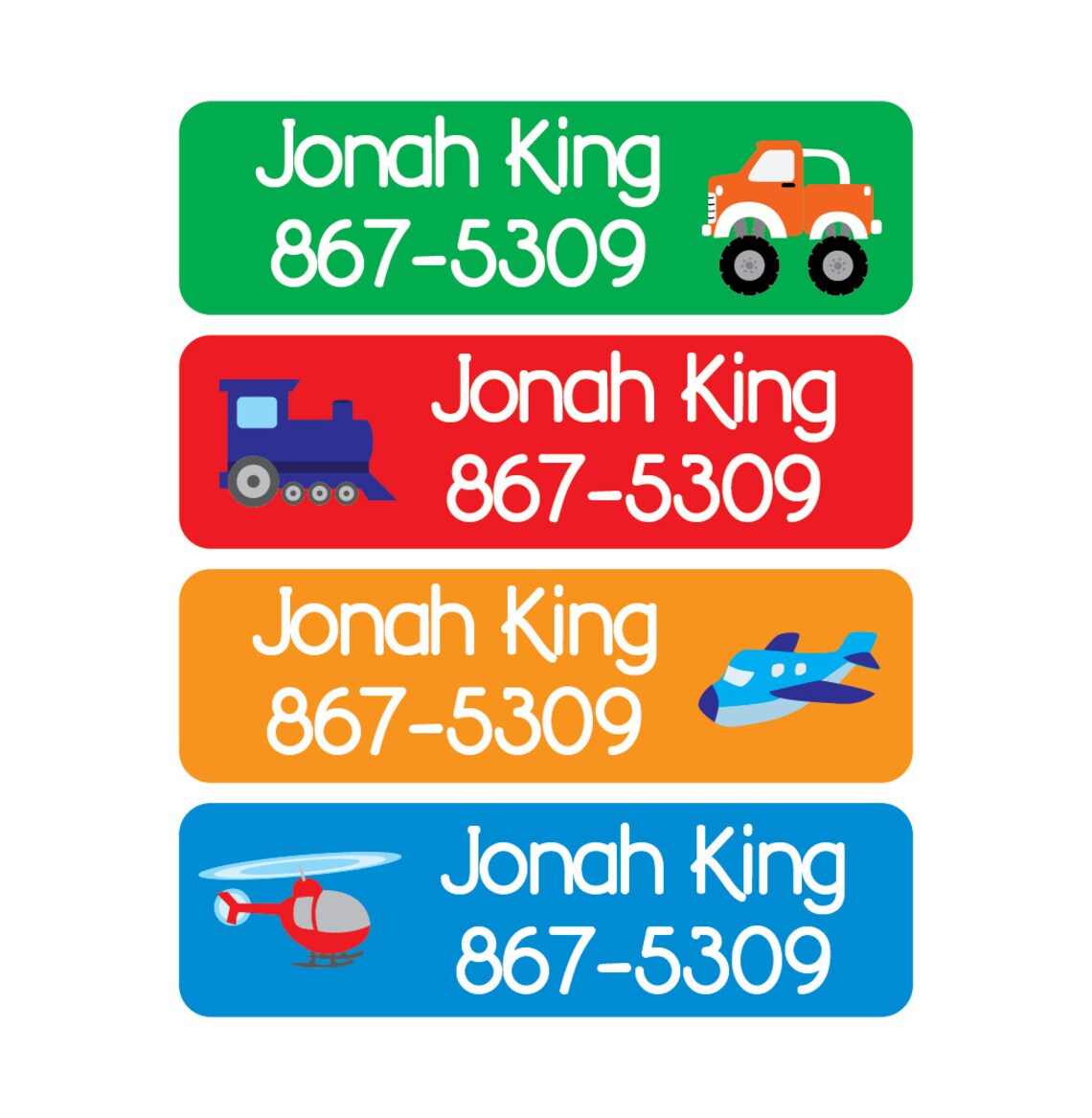 Waterproof Daycare Labels Great for daycare preschool and Etsy