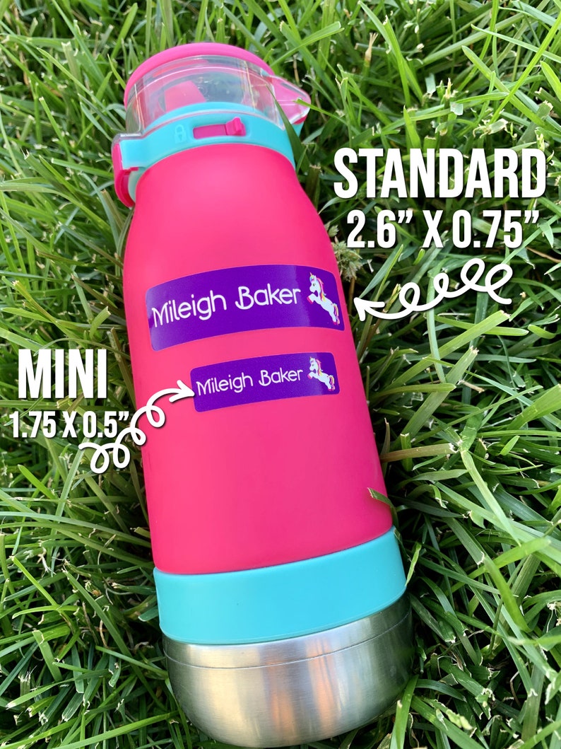 Daycare Labels - Dishwasher safe Labels- Waterproof Labels - Name Labels - Customized Labels - Name Stickers - School Supply Labels image 4