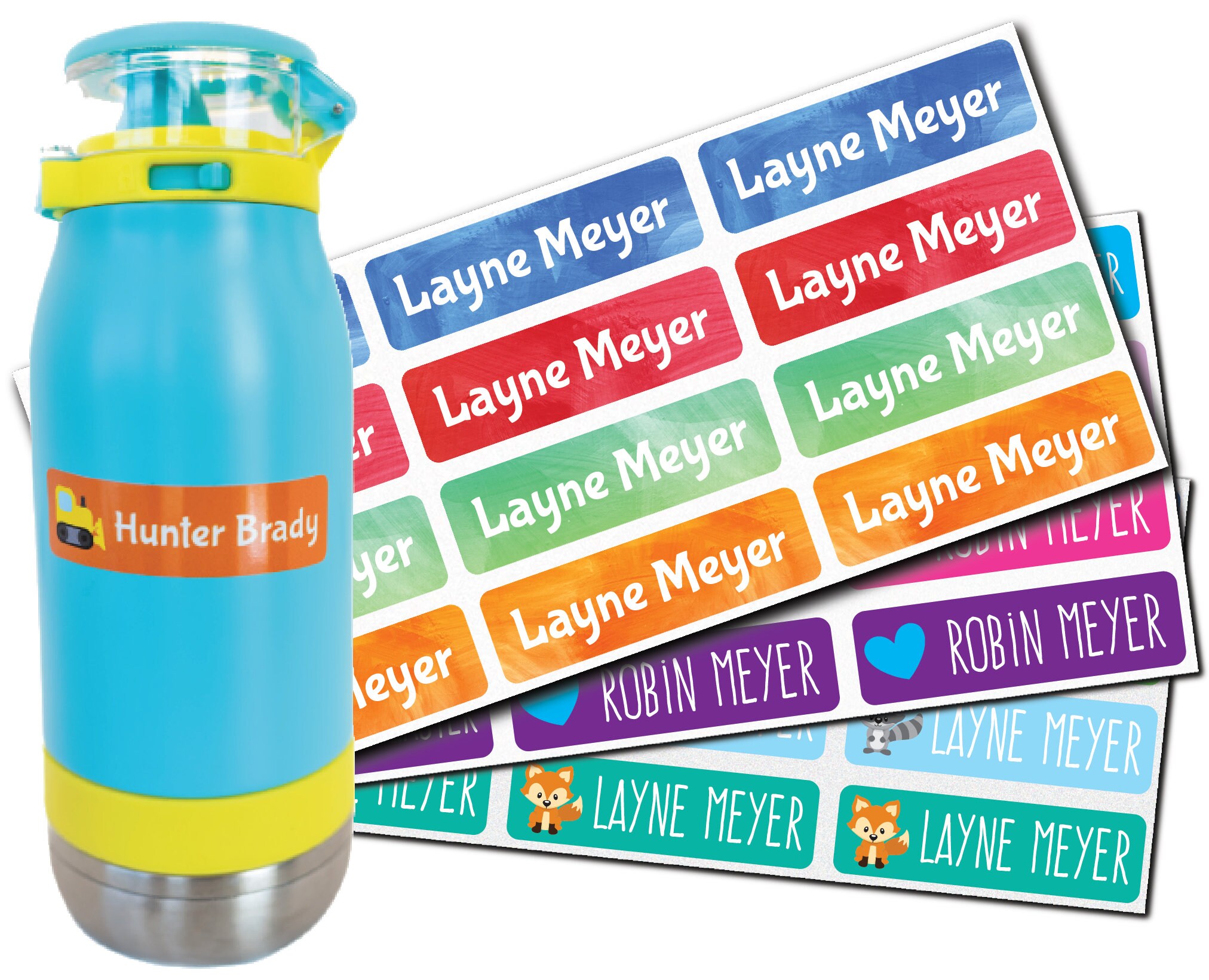 Daycare Labels Dishwasher Safe Labels Personalized Name Etsy.de
