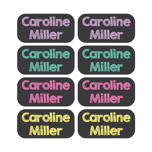 100 Clothing Tag Labels Daycare Clothing Labels Etsy