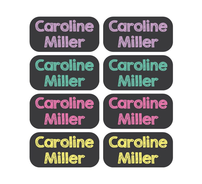 100 Clothing Tag Labels Daycare Clothing Labels Etsy