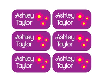 100 Personalized Clothing Tag Labels - Daycare Clothing Labels - Camp Clothing Labels - Waterproof Labels - Name Labels