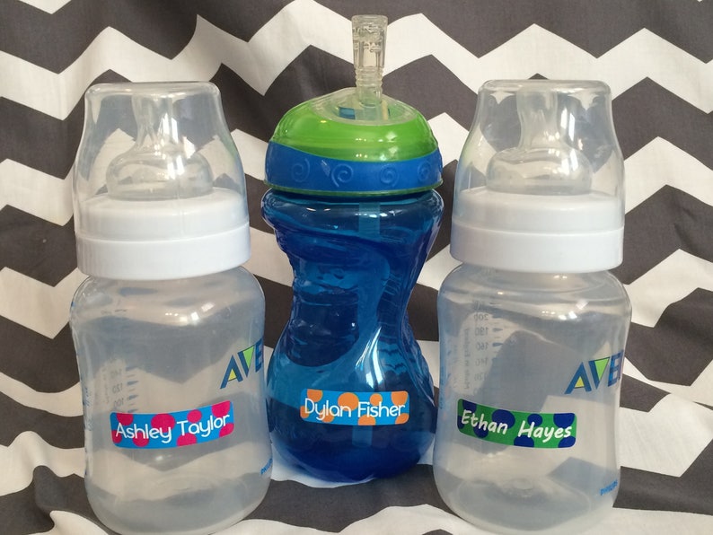 Daycare Pack Set of 60 Labels Baby Bottle Labels Daycare Etsy