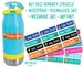 Daycare Labels - Waterproof Labels - Personalized Name Labels - School Supply Labels - Name Stickers - Baby Bottle Labels - Pick Your Theme