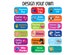 Personalized Clothing Tag Labels - Daycare Clothing Labels - Camp Clothing Labels - Waterproof Labels - Name Labels - Set of 100
