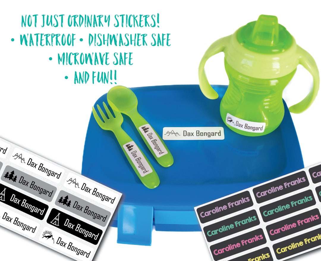 Waterproof Daycare Labels Preschool Labels Name Stickers School Supply