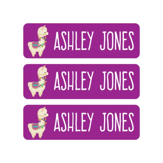 96 Iron on Clothing Labels, Iron on Labels, Camp Clothing Labels - Great for daycare, school, or camp