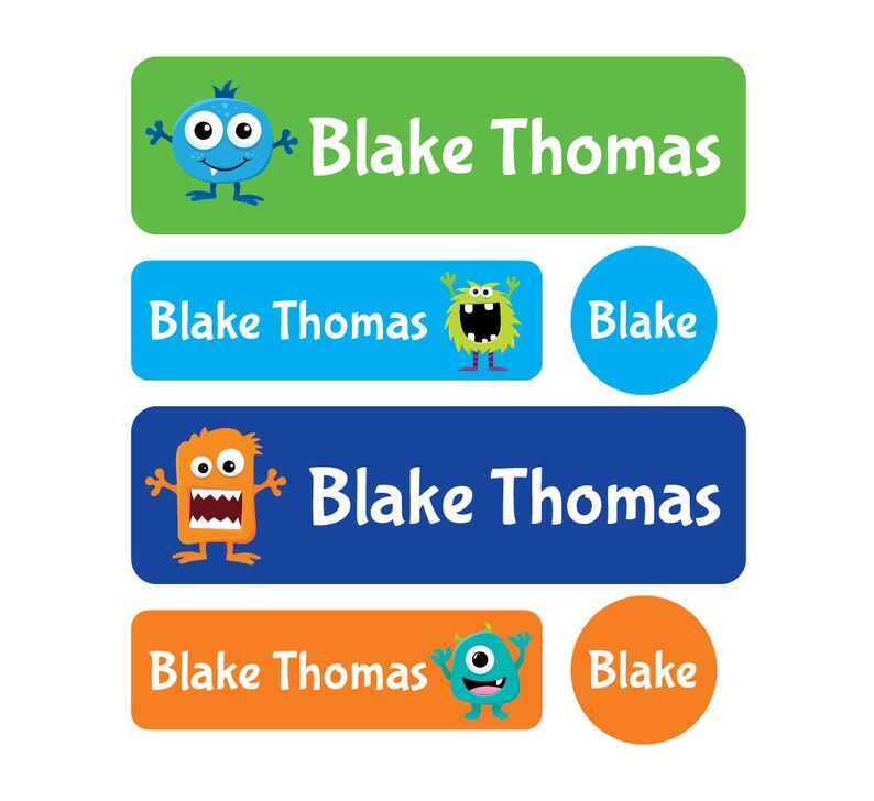 Daycare Name Labels Personalized Labels Waterproof Etsy