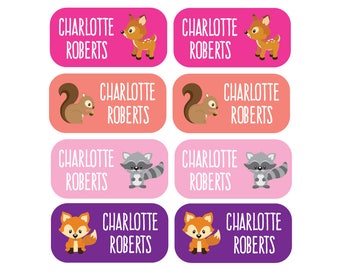 112 Clothing Tag Labels - Waterproof Name Labels - Preschool Labels - Daycare Labels for Kids