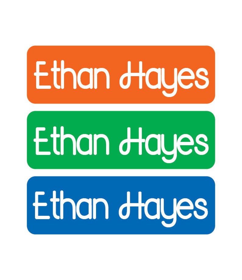 100 Tiny Iron on Clothing Labels Camp Clothing Labels Etsy