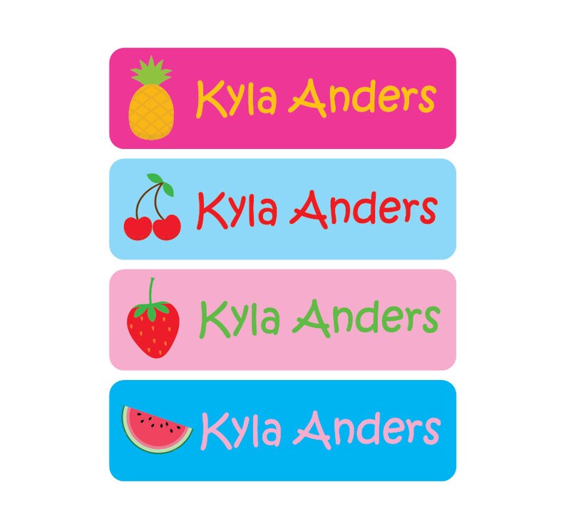 Dishwasher Safe Labels Great for Daycare Preschool School Etsy