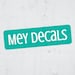 MeYDecals store logo