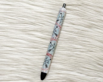 Pray Glitter Pen/Religious Glitter Pen/Faith Glitter Pen/Spiritual Glitter Pen/Christian Glitter Pen/Refillable/Epoxy Pen/InkJoy Pen/Gift