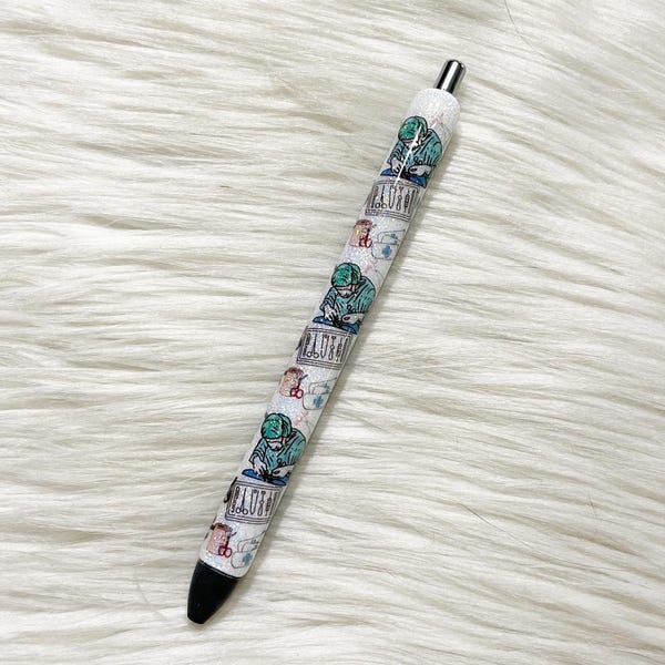 Bolígrafo con purpurina para tecnología quirúrgica, bolígrafo con purpurina médica, bolígrafo con purpurina para médicos, bolígrafo con purpurina para enfermeras quirúrgicas, bolígrafo con purpurina, recargable, bolígrafo de epoxi, InkJoy, regalo.