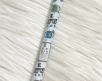 One Optometry Glitter Pen/Glitter Pen/Eye Dr Glitter Pen/Optometry Assistant Glitter Pen/Refillable Pen/Epoxy Pen/InkJoy Pen/Gift