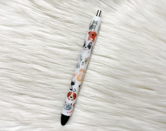 Vet Glitter Pen/Vet Tech Glitter Pen/Veterinarian Glitter Pen/Glitter Pen/Refillable/Epoxy Pen/InkJoy Pen/Gift/Vet Gift/Vet Tech Gift