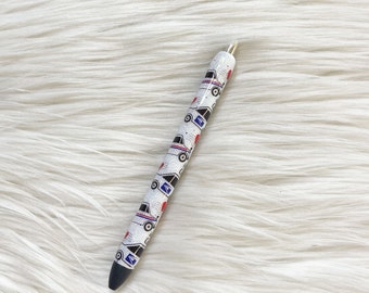 Mail Carrier Glitter Pen/Postman Glitter Pen/Mailman Glitter Pen/Mail Glitter Pen/Glitter Pen/Refillable Pen/Epoxy Pen/InkJoy Pen/Gift