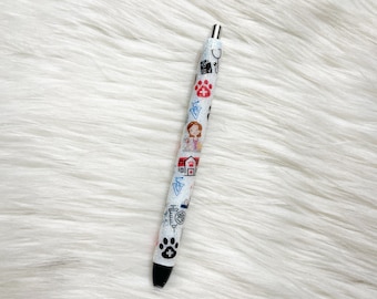 Vet Glitter Pen/Vet Tech Glitter Pen/Veterinarian Glitter Pen/Glitter Pen/Refillable/Epoxy Pen/InkJoy Pen/Gift/Vet Gift/Vet Tech Gift
