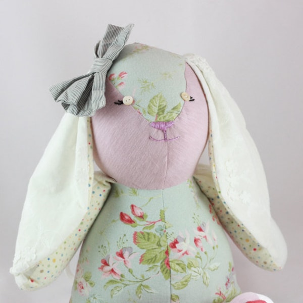 Memory Rabbit Pattern Etsy