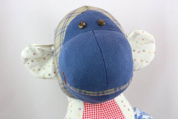 Custom Memory Monkey Stuffed Animal Personalized Memory Animal Custom ...