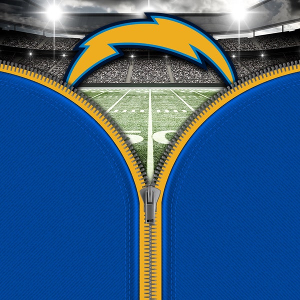 LA Chargers Football Tumbler/Football Thermal Tumbler/Gifts for Mom, Dad/ Christmas Gifts