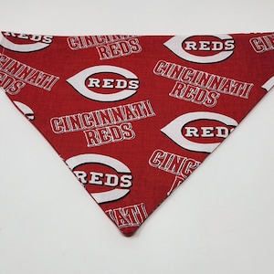 Cincinnati/baseball/ballparks/Cincy/dog scarf, bandana/neckwear/dog bandana/scarf