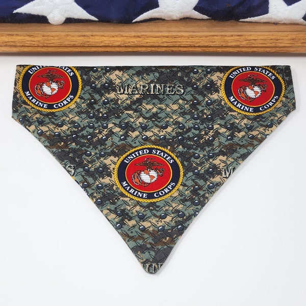 US Marines Dog Bandana/Marines Dog Bandana/Military Dog Scarf