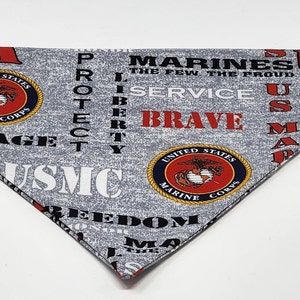 Marine corps dog bandana deals
