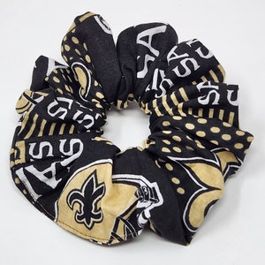 New Orleans Saints scrunchie/Saints Scrunchie/Football scrunchie/NFL scrunchie