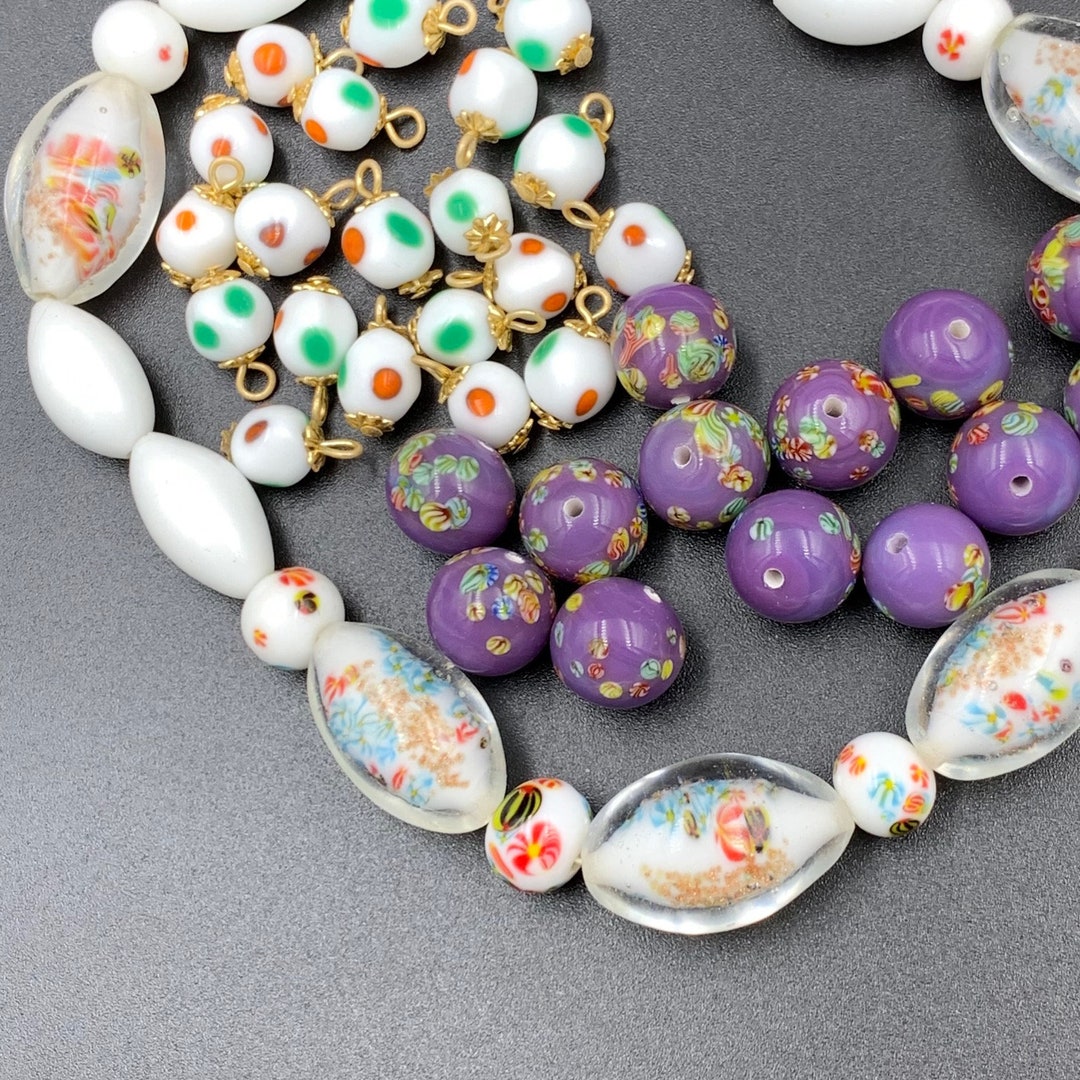 Vintage Long Jade Beaded Necklace with Pearl – The Curatorial Dept.