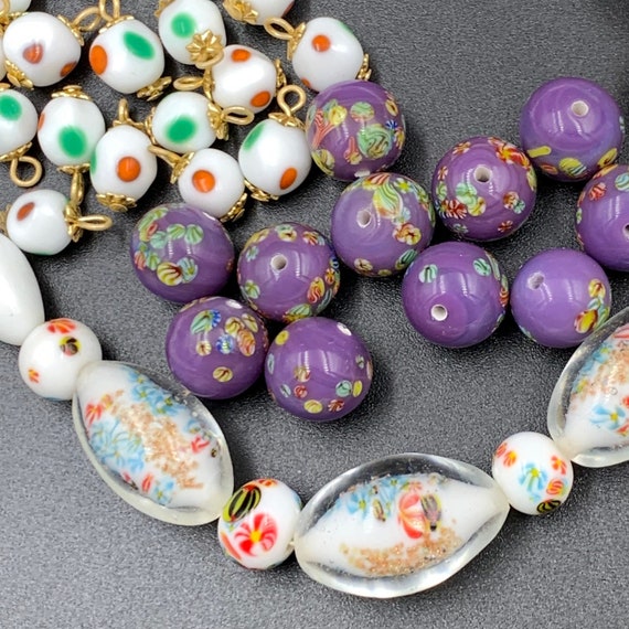 Vintage beads for jewelry making deals