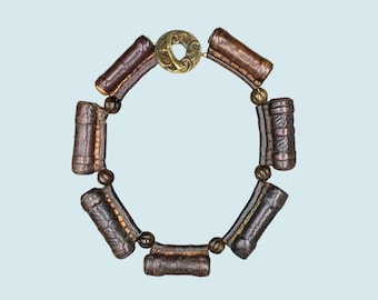 Ethiopian Coptic Christian Closed Leather Kitabe Amulet Necklace