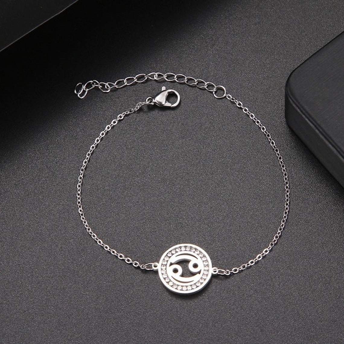 Cancer / Zodiac Bracelet / Astrology Bracelet / Zodiac Etsy