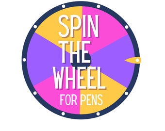 Spin the Wheel for Pens