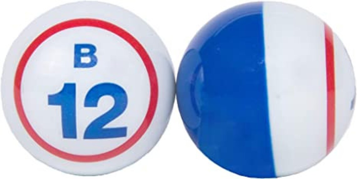 Bingo Balls / Lucky Number / Good Luck / Bingo / Bingo / Lucky Etsy