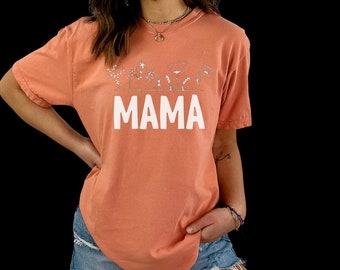 Mom Shirts, Mom, Mama. Mama Tee