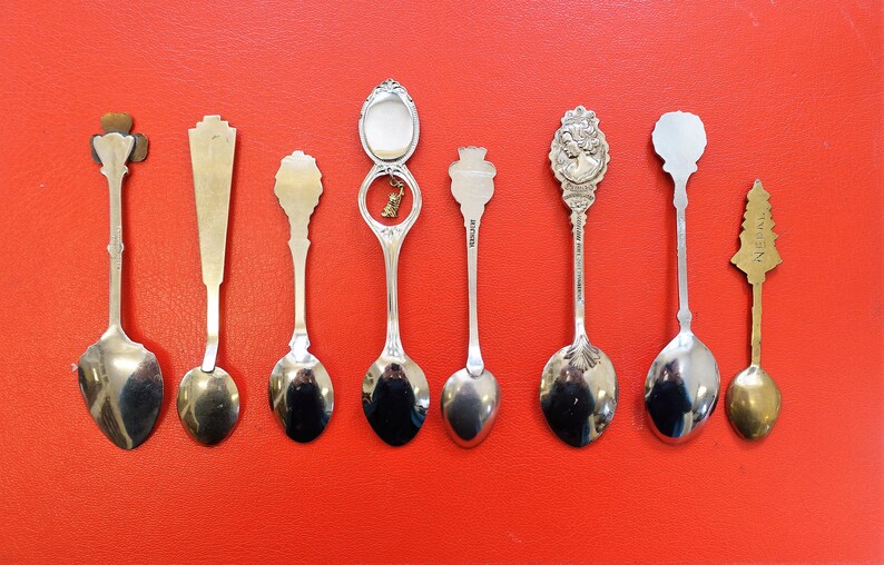 Vintage Souvenir Crested Spoons