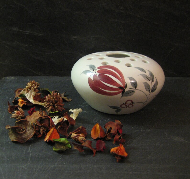 Vintage Pot Pourri or Posy Vase Etsy