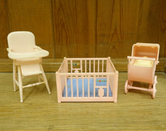dollhouse nursery furniture