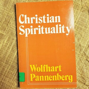 Books, 80s, Christian Spirituality, Pannenberg
