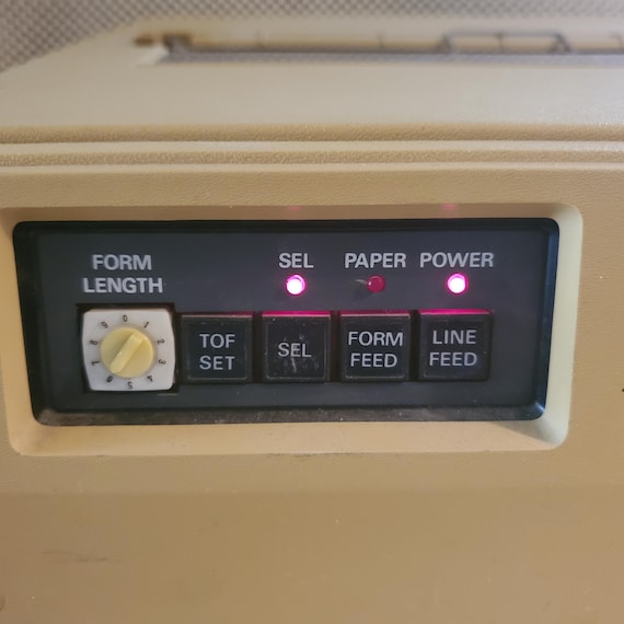 80s Tech, Okidata Printer U92 - Etsy
